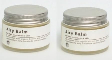 Amazon | エアリーバーム 45g ヘアバーム (2個セット) | ノーブランド